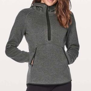 lululemon 1/2 zip hoodie